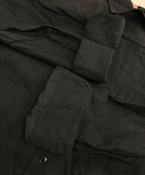 yokosakamoto（ヨウコサカモト）YOKOSAKAMOTO (ヨウコサカモト) FIT SHIRT ブラック サイズ:Mの古着・服飾アイテム