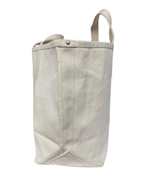 SLOW（スロウ）SLOW (スロウ) キャンバストートバッグ アイボリーの古着・服飾アイテム