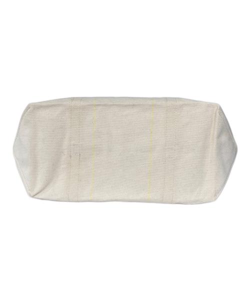 SLOW（スロウ）SLOW (スロウ) キャンバストートバッグ アイボリーの古着・服飾アイテム