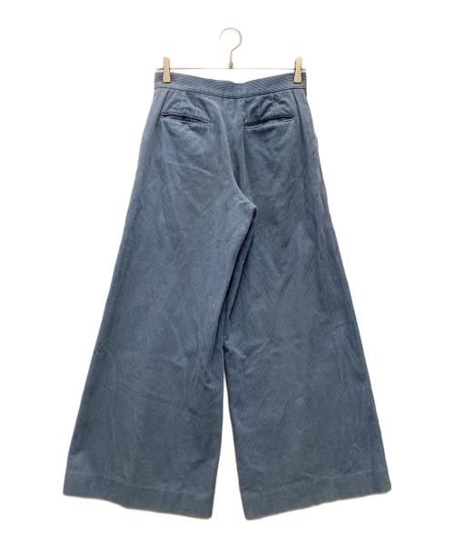 SACRA（サクラ）SACRA (サクラ) コーデュロイワイドパンツ ブルー サイズ:SIZE 36の古着・服飾アイテム