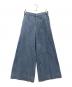 SACRA（サクラ）の古着「コーデュロイワイドパンツ」｜ブルー