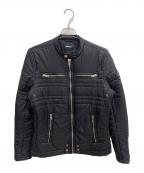 DIESELディーゼル）の古着「中綿ジャケット」｜ブラック