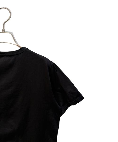 PRADA（プラダ）PRADA (プラダ) ロゴプリントTシャツ ブラック サイズ:Mの古着・服飾アイテム
