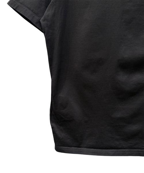 PRADA（プラダ）PRADA (プラダ) ロゴプリントTシャツ ブラック サイズ:Mの古着・服飾アイテム