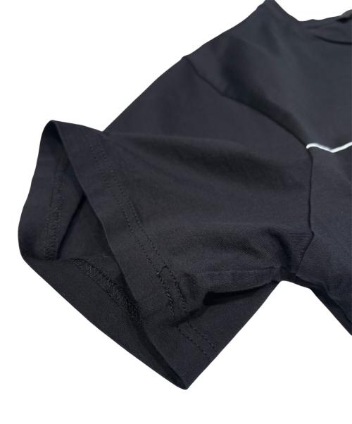 PRADA（プラダ）PRADA (プラダ) ロゴプリントTシャツ ブラック サイズ:Mの古着・服飾アイテム