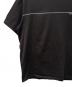 中古・古着 PRADA (プラダ) ロゴプリントTシャツ ブラック サイズ:M：20000円