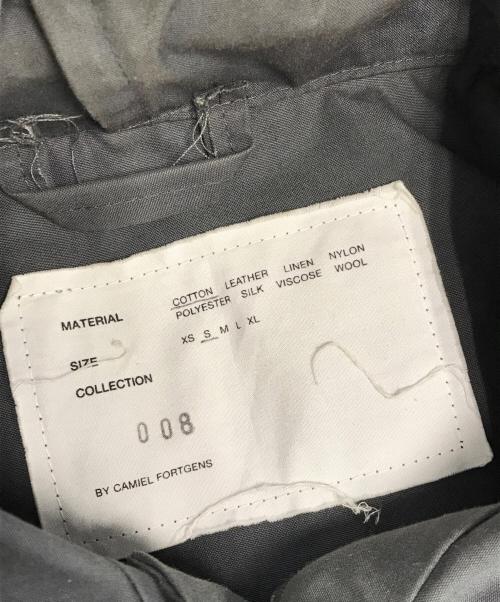 CAMIEL FORTGENS（カミエルフォートヘンス）CAMIEL FORTGENS (カミエルフォートヘンス) 70's raincoat グレー サイズ:Sの古着・服飾アイテム