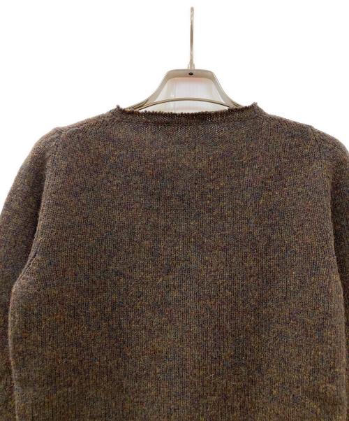 PRADA（プラダ）PRADA (プラダ) ビジュー装飾ニット ブラウン サイズ:42の古着・服飾アイテム
