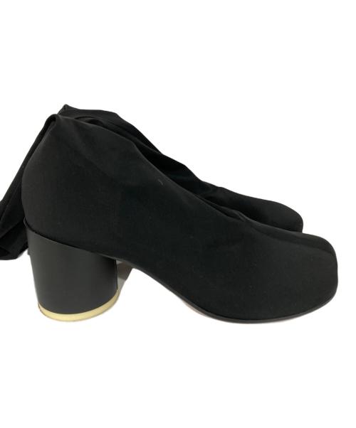 MM6 Maison Margiela（エムエムシックスメゾンマルジェラ）MM6 Maison Margiela (エムエムシックスメゾンマルジェラ) サイハイブーツ ブラック サイズ:36の古着・服飾アイテム