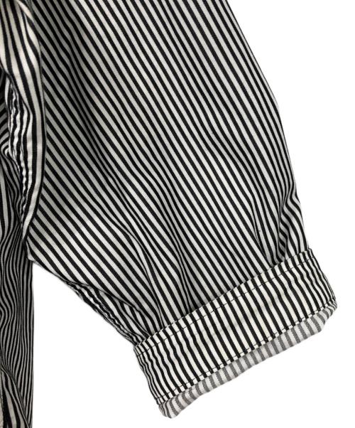 nonnative（ノンネイティブ）nonnative (ノンネイティブ) OFFICER SHIRT Q/S RELAXED FIT ブラックの古着・服飾アイテム