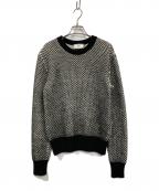 AMI Alexandre Mattiussiアミアレクサンドルマテュッシ）の古着「ニット」｜ブラック