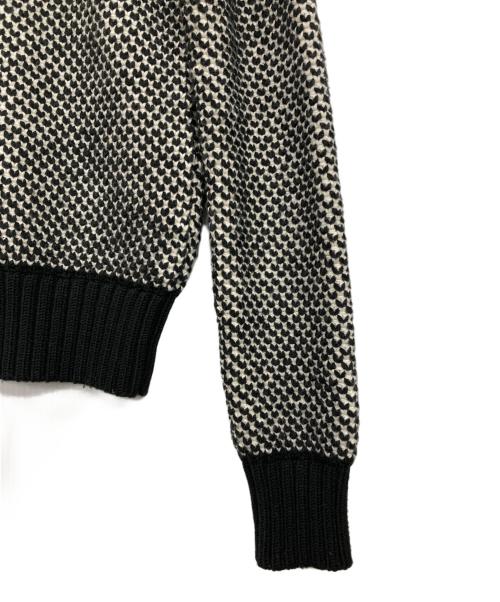 AMI Alexandre Mattiussi（アミアレクサンドルマテュッシ）AMI Alexandre Mattiussi (アミアレクサンドルマテュッシ) ニット ブラック サイズ:XSの古着・服飾アイテム