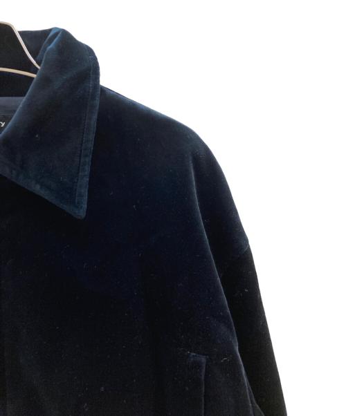 theory（セオリー）theory (セオリー) ベルベットクロップジャケット ネイビー サイズ:Sの古着・服飾アイテム