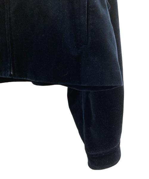 theory（セオリー）theory (セオリー) ベルベットクロップジャケット ネイビー サイズ:Sの古着・服飾アイテム