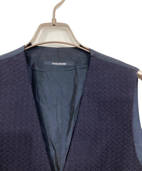 TAGLIATORE（タリアトーレ）TAGLIATORE (タリアトーレ) ジレ ネイビー サイズ:48の古着・服飾アイテム