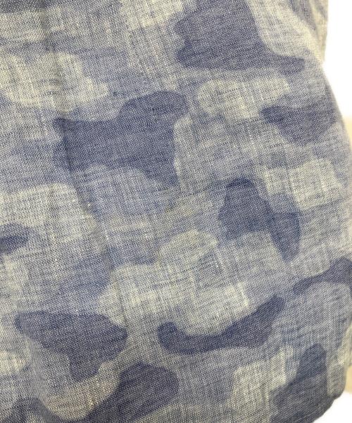 LARDINI（ラルディーニ）LARDINI (ラルディーニ) リネンジャケット ブルー サイズ:Ｍの古着・服飾アイテム