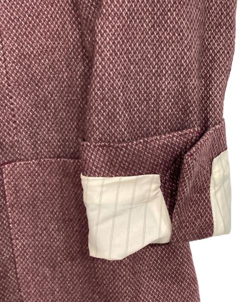LARDINI（ラルディーニ）LARDINI (ラルディーニ) ウールテーラードジャケット ワインレッド サイズ:48の古着・服飾アイテム