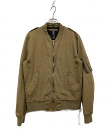 wjk（ダブルジェイケー）の古着「cotton twill MA-1 jacket」｜オリーブ