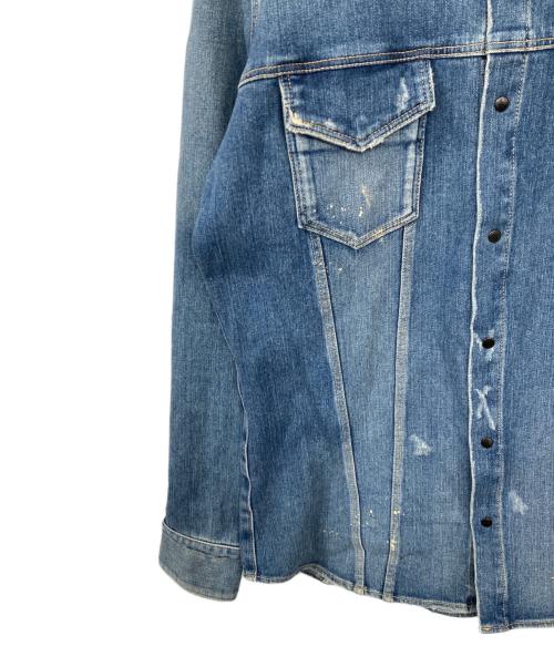 Junhashimoto（ジュンハシモト）junhashimoto (ジュンハシモト) デニムジャケット インディゴ サイズ:4の古着・服飾アイテム