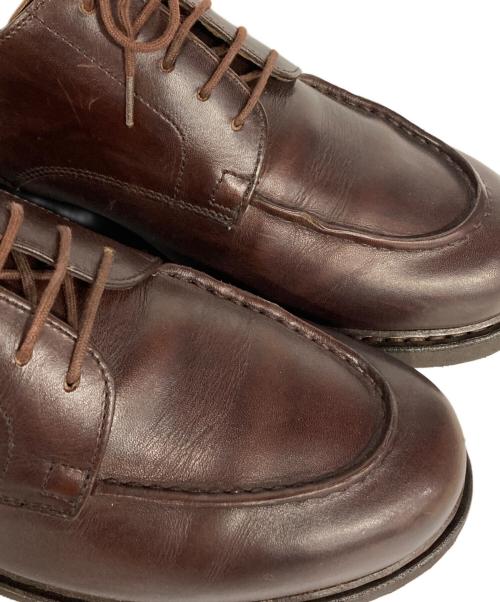 PARABOOT（パラブーツ）PARABOOT (パラブーツ) Uチップシューズ ブラウン サイズ:8の古着・服飾アイテム