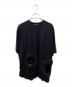 ENFOLDエンフォルド）の古着「BELL T-SHIRT」｜ブラック