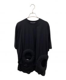 ENFOLD（エンフォルド）の古着「BELL T-SHIRT」｜ブラック