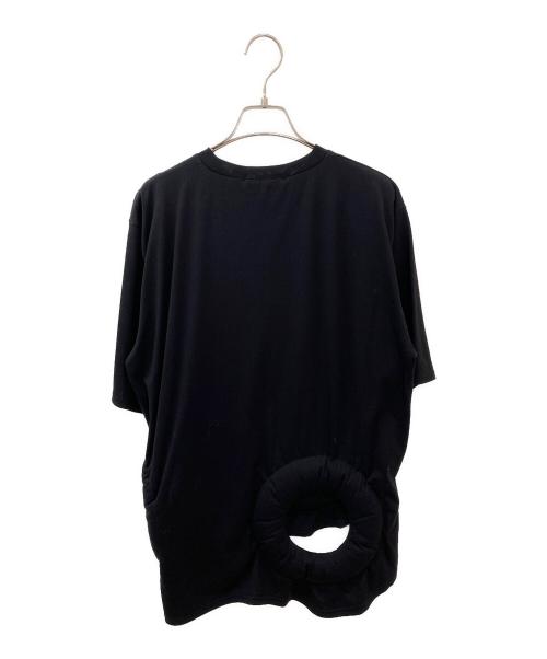ENFOLD（エンフォルド）ENFOLD (エンフォルド) BELL T-SHIRT ブラック サイズ:38の古着・服飾アイテム