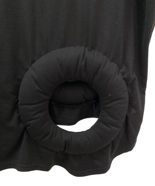 ENFOLD（エンフォルド）ENFOLD (エンフォルド) BELL T-SHIRT ブラック サイズ:38の古着・服飾アイテム