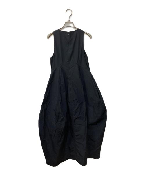nagonstans（ナゴンスタンス）nagonstans (ナゴンスタンス) volume tank dress ブラック サイズ:Ｓの古着・服飾アイテム