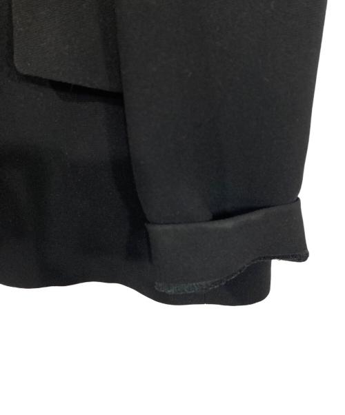 uncrave（アンクレイヴ）uncrave (アンクレイヴ) ウォッシャブルダブルクロス ジャケット ブラックの古着・服飾アイテム