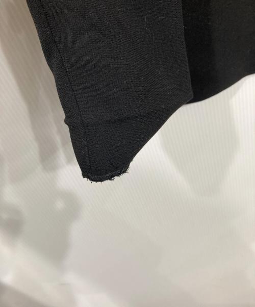 uncrave（アンクレイヴ）uncrave (アンクレイヴ) ウォッシャブルダブルクロス ジャケット ブラックの古着・服飾アイテム