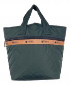 LeSportsacレスポートサック）の古着「MEDIUM MULTI TOTE」｜ディープグリーン