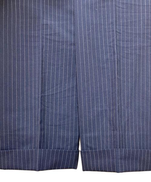 green label relaxing（グリーンレーベルリラクシング）green label relaxing (グリーンレーベルリラクシング) ストライプセットアップスーツ ネイビー サイズ:44/76の古着・服飾アイテム