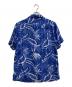 POLO RALPH LAUREN (ポロ・ラルフローレン) 総柄レーヨンオープンカラーシャツ ブルー サイズ:S：20000円