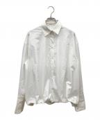 CINOHチノ）の古着「ブラウンジングシャツ」｜ホワイト