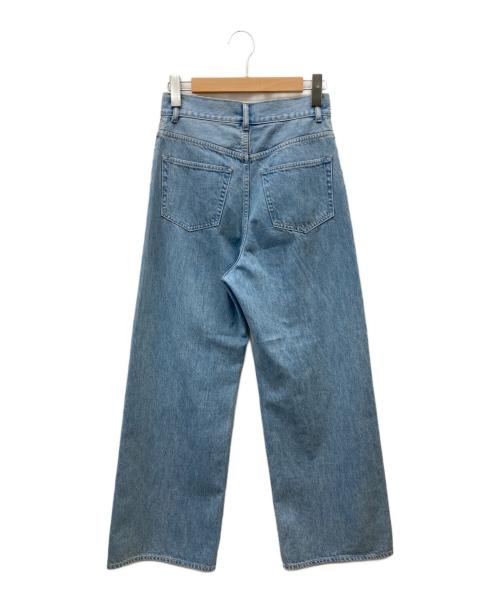 UNITED ARROWS（ユナイテッドアローズ）UNITED ARROWS (ユナイテッドアローズ) ルーズシルエット ストレート デニムパンツ インディゴ サイズ:38の古着・服飾アイテム