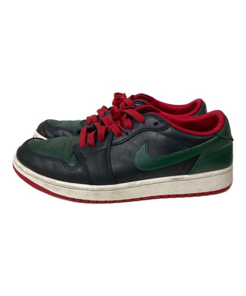 NIKE（ナイキ）NIKE (ナイキ) Air Jordan 1 Retro Low OG グリーン×レッド サイズ:27.5の古着・服飾アイテム