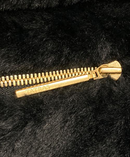 TATRAS（タトラス）TATRAS (タトラス) BARBRA JACKET　バルブラ ボアブルゾン ブラック サイズ:SIZE 01の古着・服飾アイテム