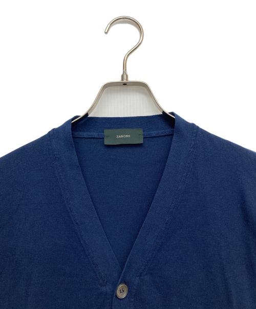 Zanone（ザノーネ）Zanone (ザノーネ) ニットカーディガン ネイビー サイズ:48の古着・服飾アイテム