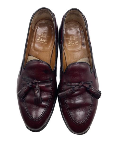 Alden（オールデン）Alden (オールデン) タッセルローファー ワインレッド サイズ:8.5の古着・服飾アイテム