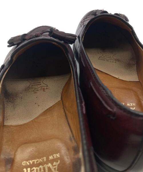 Alden（オールデン）Alden (オールデン) タッセルローファー ワインレッド サイズ:8.5の古着・服飾アイテム