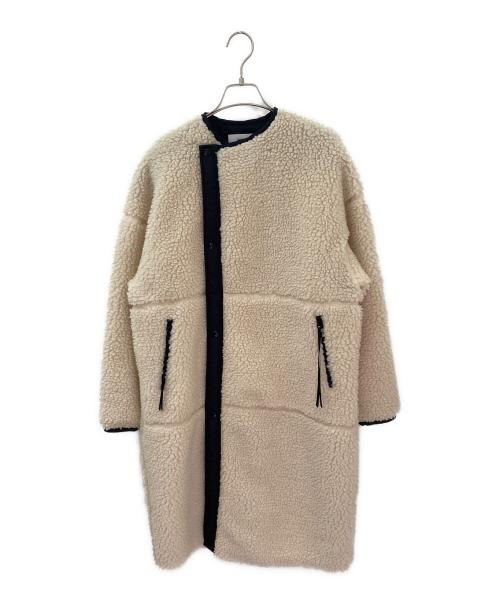 HYKE（ハイク）HYKE (ハイク) FAUX SHEARLING COAT アイボリー サイズ:1の古着・服飾アイテム