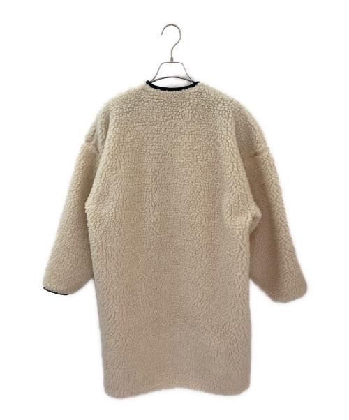 HYKE（ハイク）HYKE (ハイク) FAUX SHEARLING COAT アイボリー サイズ:1の古着・服飾アイテム