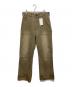 NO MAINTENANCE（ノーメンテナンス）の古着「Faded Bull Denim Double Knees」｜ベージュ