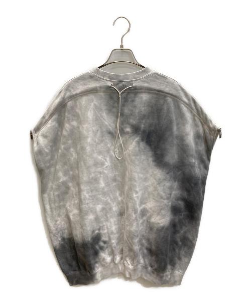 VEIN（ヴェイン）VEIN (ヴェイン) CO SWEAT VESSEL BOX SWEAT SHIRT (Pour Dye) グレー サイズ:3の古着・服飾アイテム