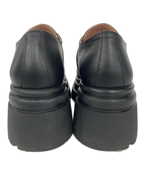 Pollini（ポリーニ）Pollini (ポリーニ) レザーシューズ ブラック サイズ:39の古着・服飾アイテム