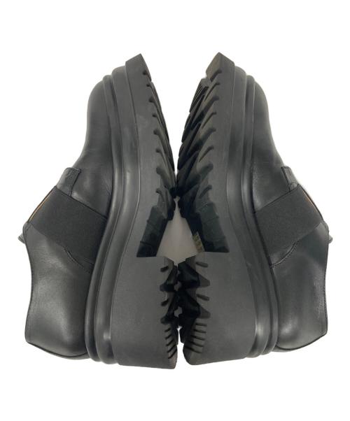 Pollini（ポリーニ）Pollini (ポリーニ) レザーシューズ ブラック サイズ:39の古着・服飾アイテム