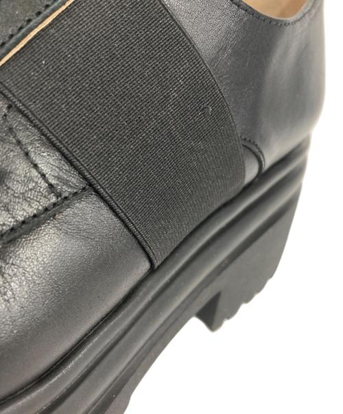 Pollini（ポリーニ）Pollini (ポリーニ) レザーシューズ ブラック サイズ:39の古着・服飾アイテム
