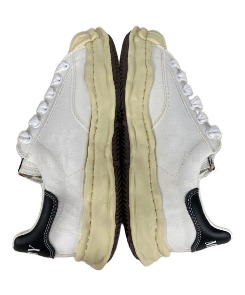 Maison MIHARA YASUHIRO（メゾン ミハラ ヤスヒロ）Maison MIHARA YASUHIRO (メゾン ミハラ ヤスヒロ) BLAKEY VL OG Sole Canvas Low-top Sneaker/ブレイキー ホワイト×ブラック サイズ:44の古着・服飾アイテム