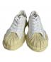 Maison MIHARA YASUHIRO (メゾン ミハラ ヤスヒロ) BLAKEY VL OG Sole Canvas Low-top Sneaker/ブレイキー ホワイト×ブラック サイズ:44：21000円